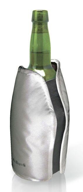 Răcitor elastic pentru sticle Vin Bouquet - Silver