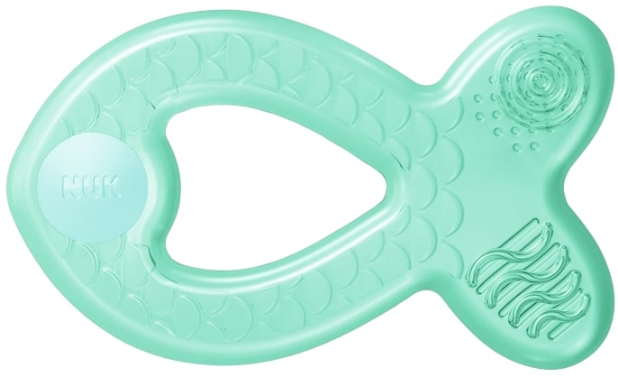 Jucarie gingival de răcire Nuk - Pește, verde