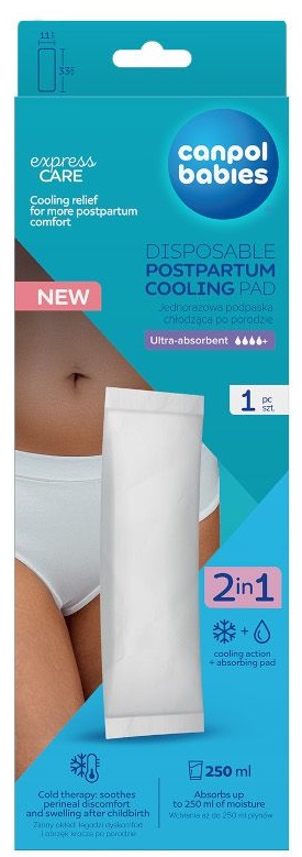 Pernă de răcire postpartum Canpol - Pentru o singură utilizare