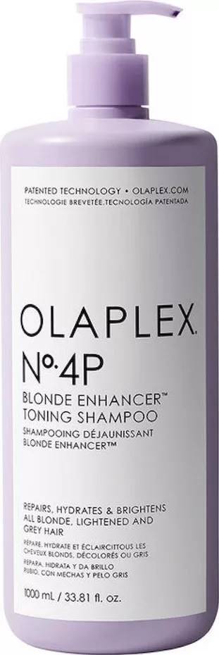 Olaplex Șampon nuanțator pentru restaurarea părului blond No. 4P, 1000 ml