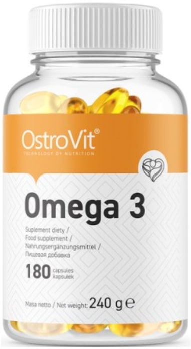 Omega 3, 1000 mg, 180 capsule, OstroVit