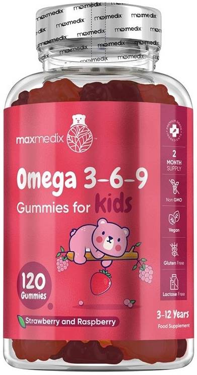 Omega 3-6-9 for Kids, 120 tablete de jeleu, Weight World