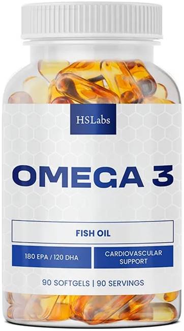 Omega 3, 90 capsule gelatinoase moi, HS Labs