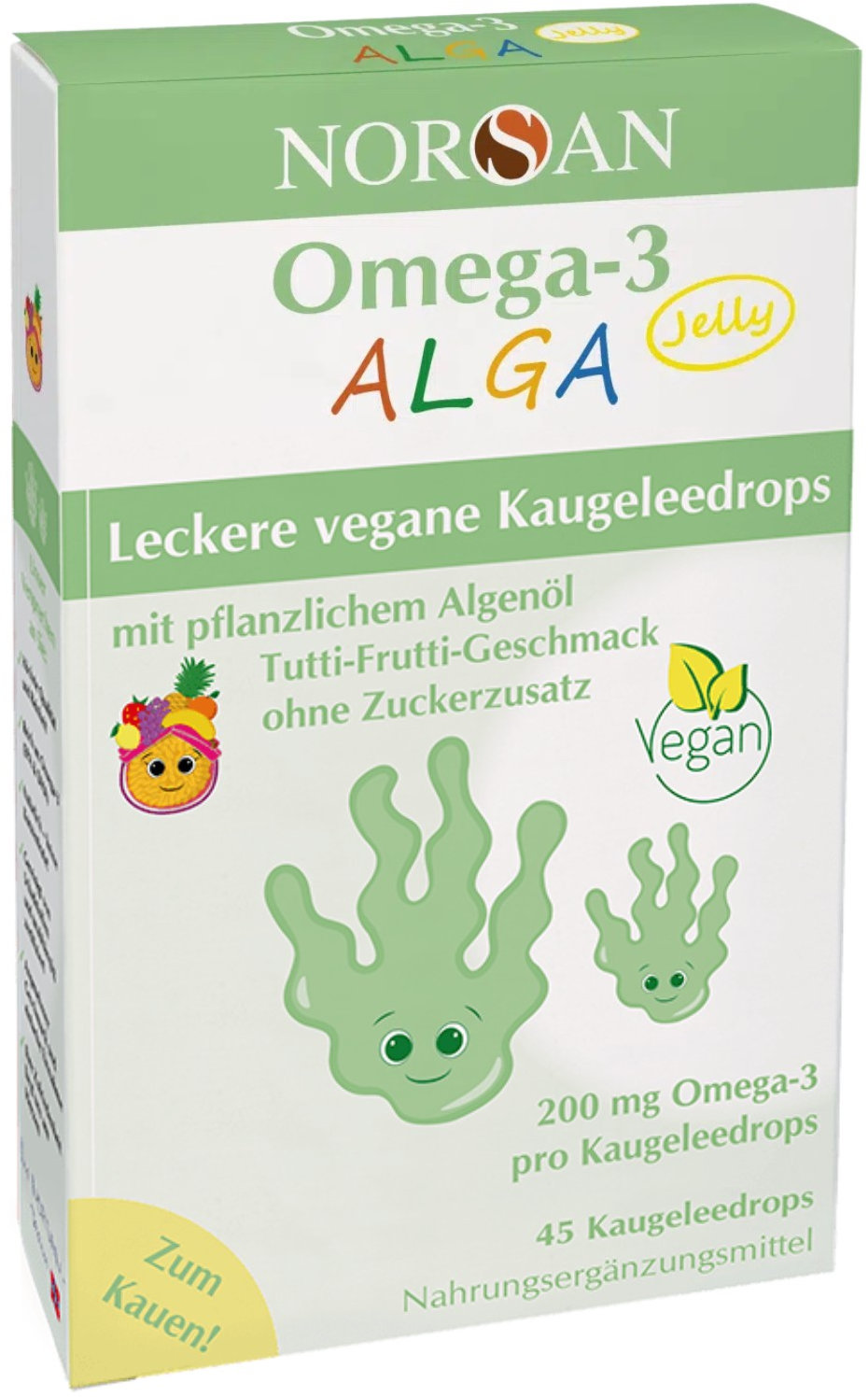 Omega-3 Alga, 45 capsule gelatinoase, Norsan