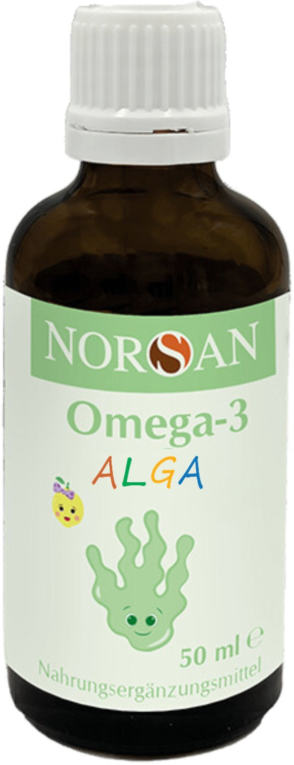 Omega-3 Alga, 50 ml, Norsan