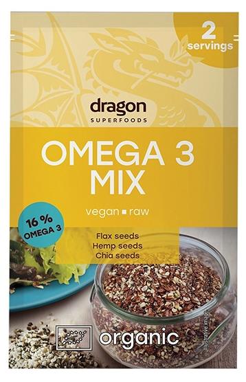 Omega 3 Mix bio, 30 g, Dragon Superfoods