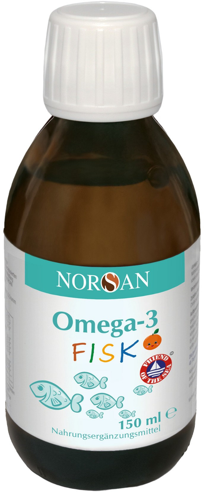 Omega-3 Fisk, 150 ml, Norsan