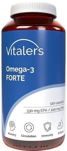 Omega 3 Forte, 120 capsule, Vitaler's