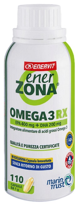 Omega 3 RX, 1 g, 110 capsule, Enervit EnerZona