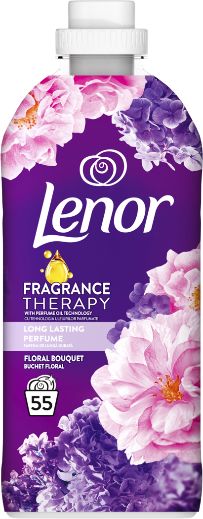 Balsam de rufe Lenor - Floral Bouquet, 55 spălări