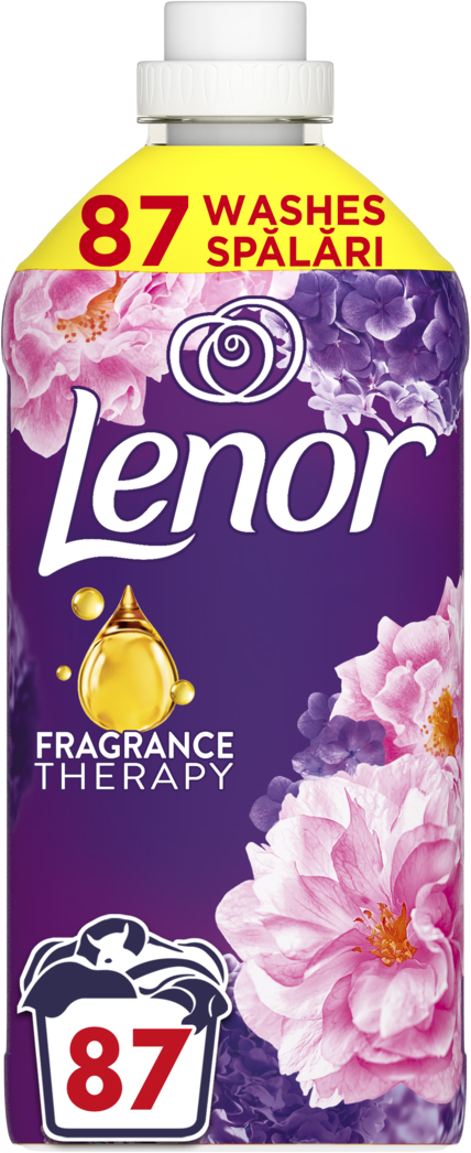 Balsam de rufe Lenor - Buchet floral, 87 spălări