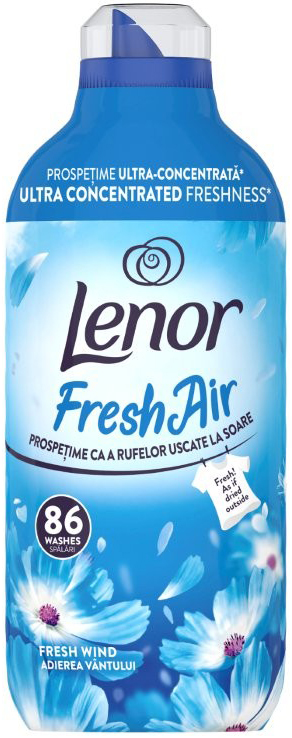 Balsam de rufe Lenor - Fresh Air Fresh Wind, 86 spălări