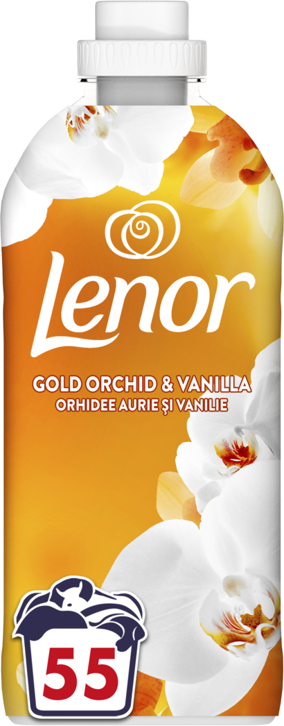 Balsam de rufe Lenor - Gold Orchid & Vanilla, 55 spălări