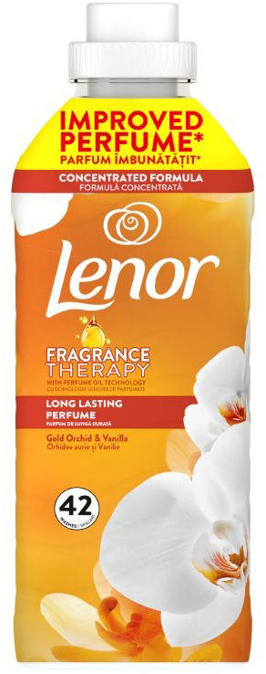 Balsam de rufe Lenor - Gold Orchid & Vanilla, 42 spălări