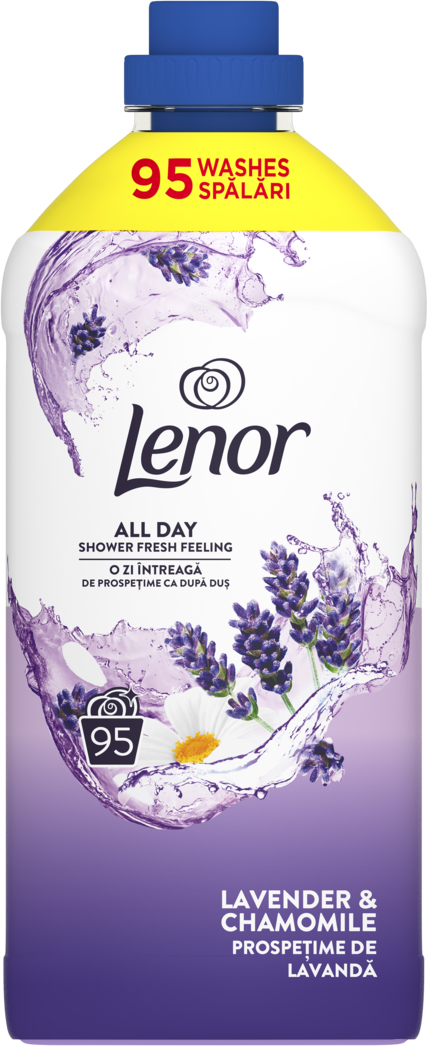 Balsam de rufe Lenor - Lavender & Camomille, 95 spălări