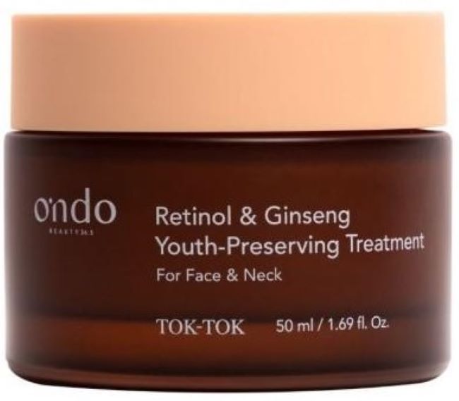 Ondo Beauty 36.5 Terapie anti-îmbătrânire Retinol & Ginseng, 50 ml