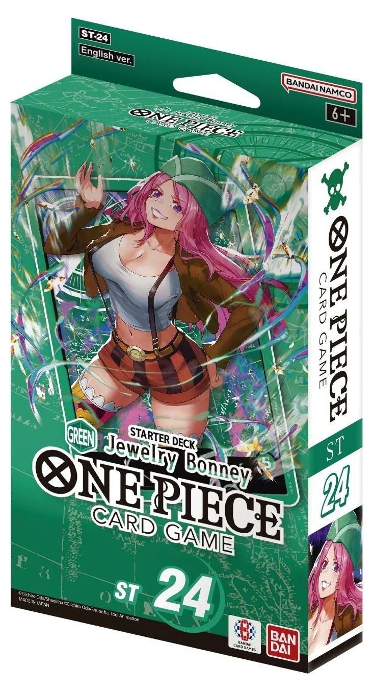 One Piece Card Game: Green Jewelry Bonney Starter Deck ST24