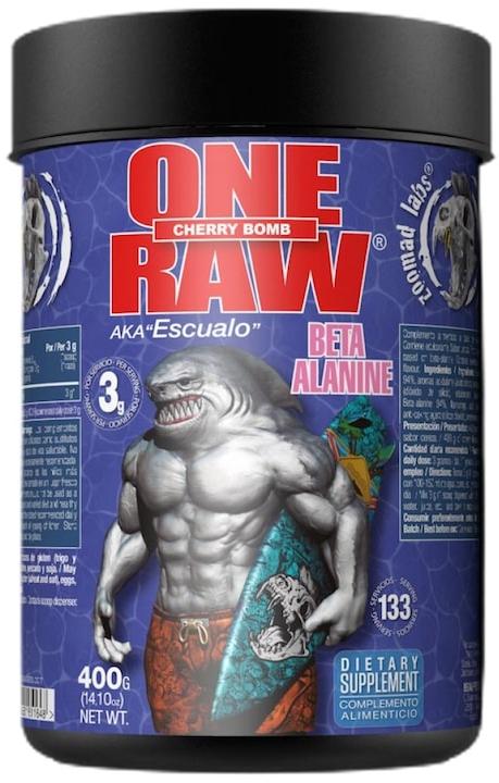 One Raw Beta-Alanine, cireașă, 400 g, Zoomad Labs