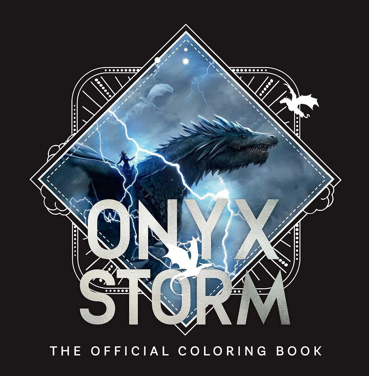 Onyx Storm (The Official Coloring Book)