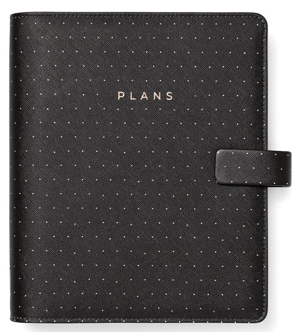 Organizator Filofax Moonlight - A5, negru