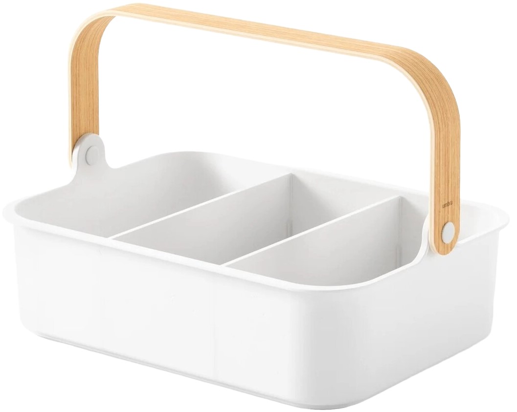 Organizator Umbra - Bellwood, 35 x 26 x 13 cm, alb-natural