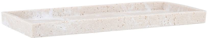 Suport de baie Estia - Travertine, 28 x 12 x 2 cm