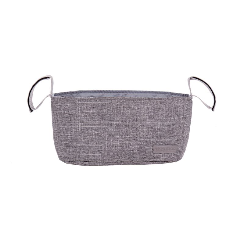 Organizator de accesorii pentru bebeluși KikkaBoo - Zoe, gri deschis