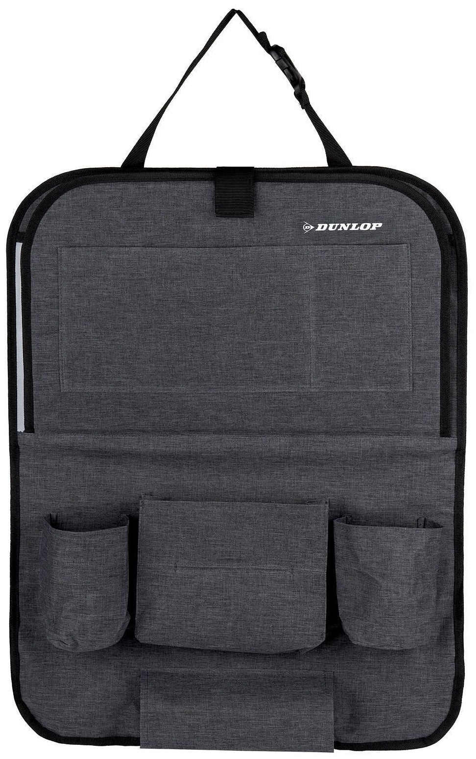 Organizator pentru bancheta din spate a mașinii Dunlop - Cu mâner, gri