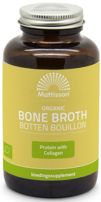 Organic Bone Broth, 180 capsule, Mattisson Healthstyle