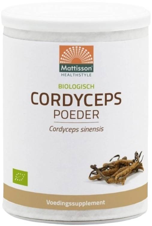 Mattisson Healthstyle Pudră organică de Cordyceps, 100 g