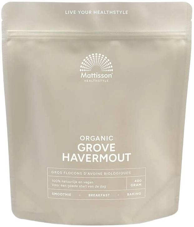Organic Grove Oatmeal, 400 g, Mattisson Healthstyle