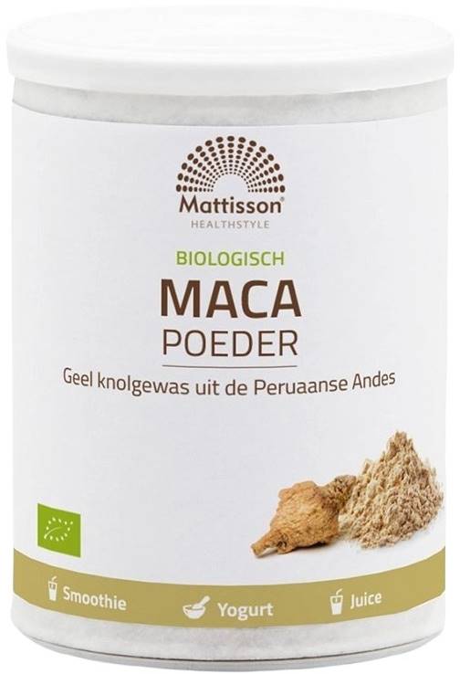 Mattisson Healthstyle Pudră organică de Maca, 150 g