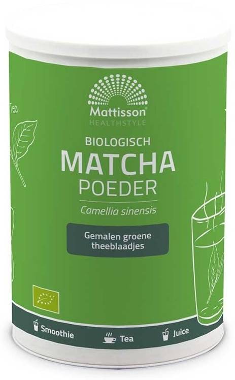 Mattisson Healthstyle Organic Matcha, 350 g