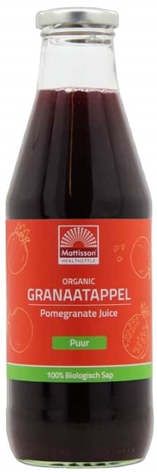 Suc de rodie organic, 750 ml, Mattisson Healthstyle