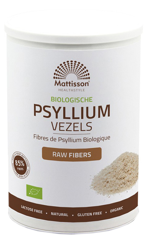 Organic Psyllium Fibre, 250 g, Mattisson Healthstyle