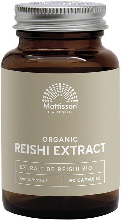 Mattisson Healthstyle Extract Organic Reishi, 60 capsule