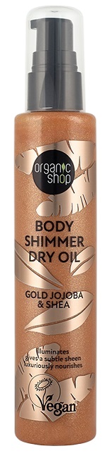 Organic Shop Ulei de corp uscat cu aromă de jojoba și shea, 100 ml
