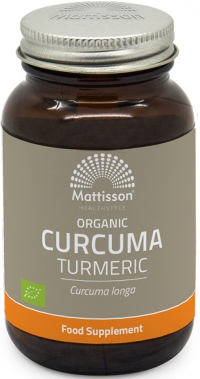 Organic Turmeric, 325 mg, 120 capsule, Mattisson Healthstyle