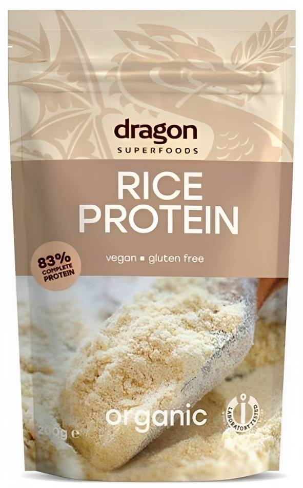Pudra proteica eco din orez, 200g, Dragon Superfoods - imagine 2