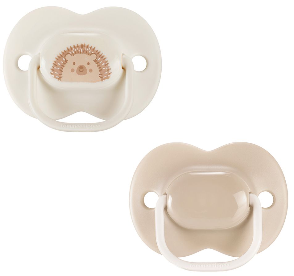 Suzete ortodontice Tommee Tippee - AnyTime, 0-6 luni, 2 buc, Arici