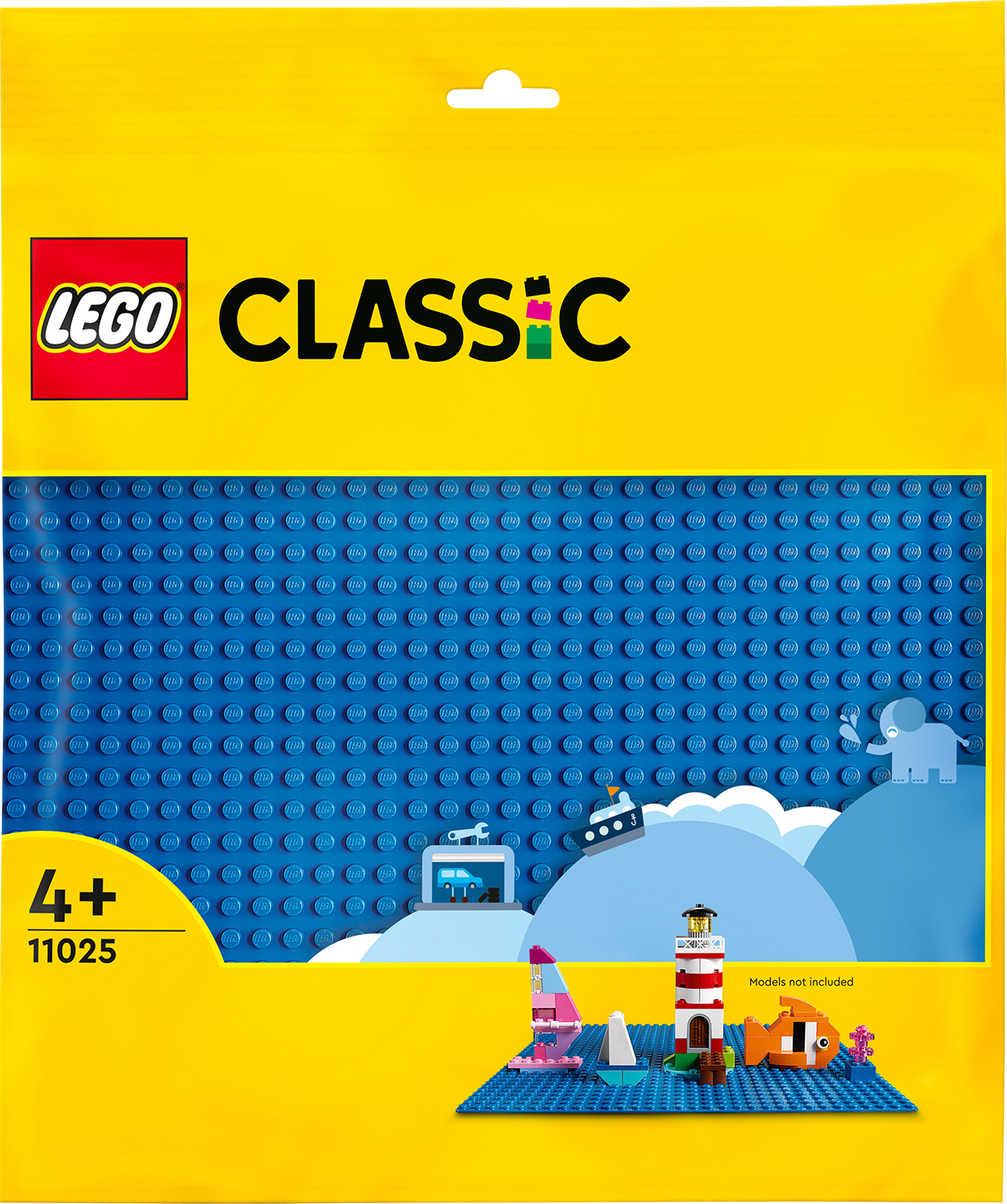 Constructor LEGO Classic - Placa de baza, albastra (11025)