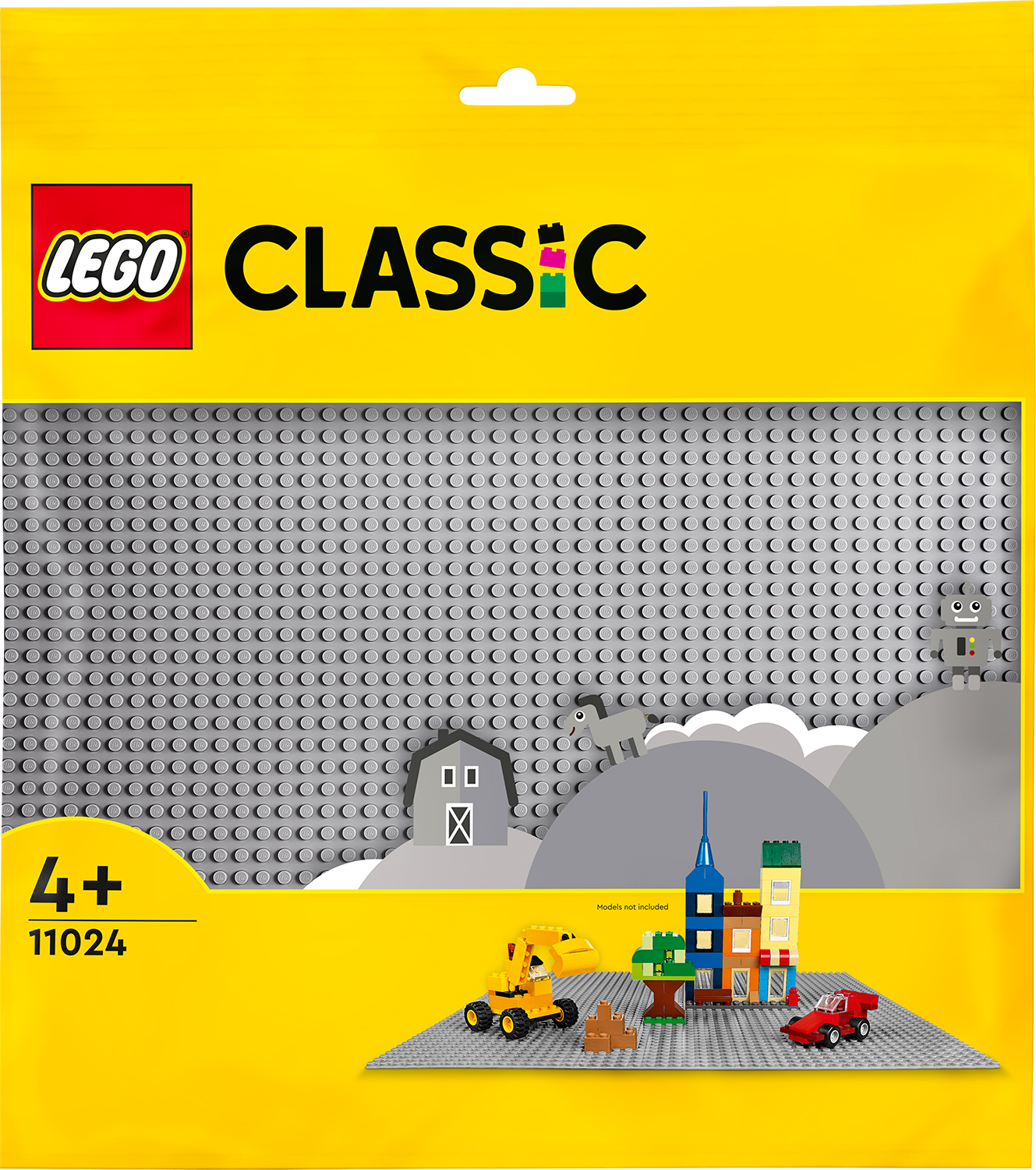 Constructor LEGO Classic - Placa de baza, gri (11024)