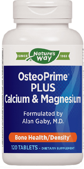OsteoPrime Plus Calcium & Magnesium, 120 tablete, Nature's Way