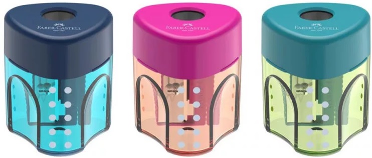 FABER-CASTELL TREND AUTO CREION ASCUȚITOR DE CREIOANE MIX CULORI SINGLE