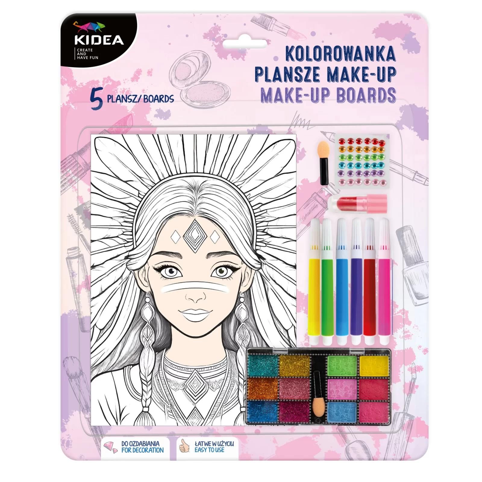 Colorarea cu machiaj Kidea - Prințese