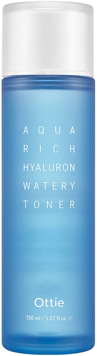 Ottie Aqua Rich Hyaluron Toner facial hidratant, 150 ml