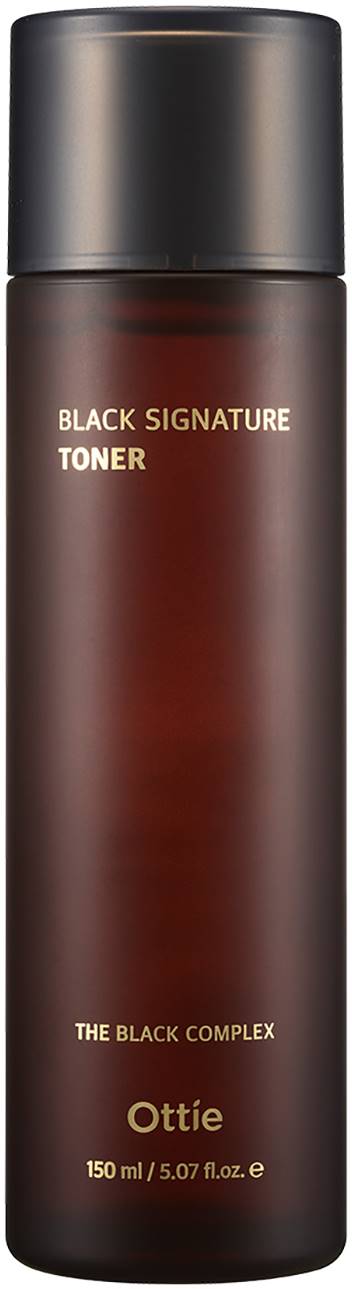 Ottie Black Signature Toner facial cu mucină de melc negru, 150 ml