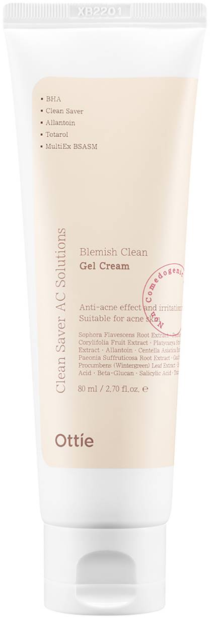 Ottie Blemish Clean Gel-cremă iluminant și hidratant pentru față, 80 ml