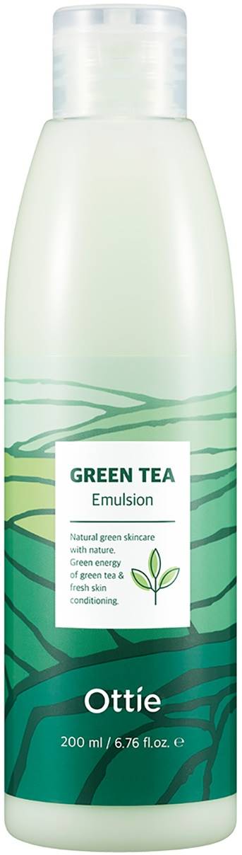 Ottie Green Tea Emulsie pentru față cu extract de ceai verde, 200 ml