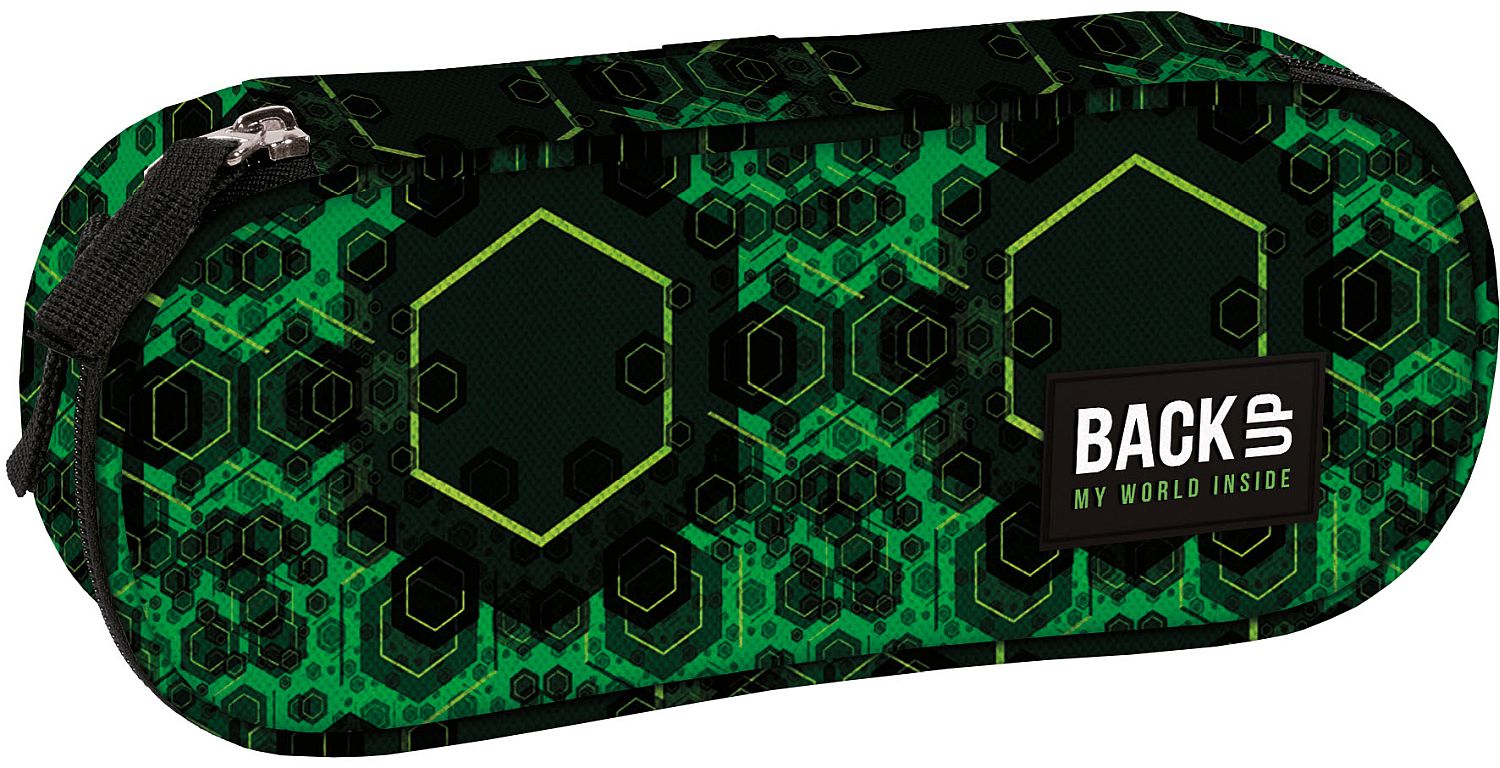 Penar oval  Back Up 7 A - Green Molecules
